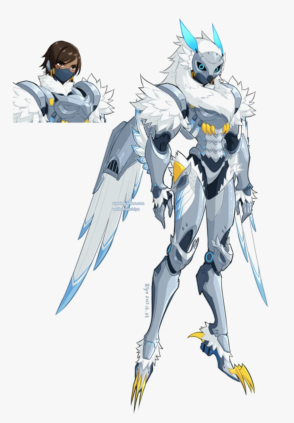雪地飞枭套装 by Ziyoling