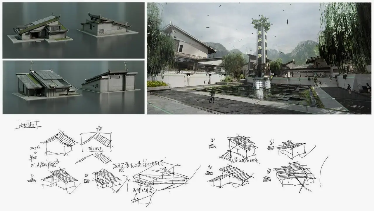 武陵城建筑制式前期脑暴草稿