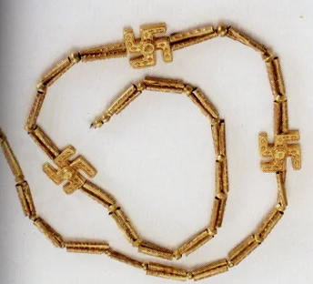 三千年前波斯人的万字符项链