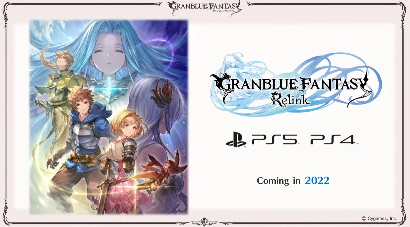 《碧蓝幻想Relink》2022年发售，登陆PS4/PS5