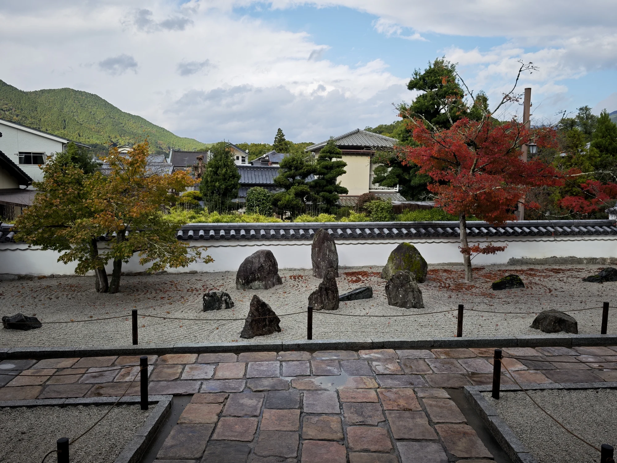九州太宰府光明禅寺中的枯山水