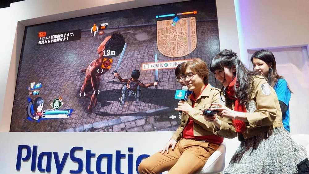 《进击的巨人》PlayStation现场舞台活动照片