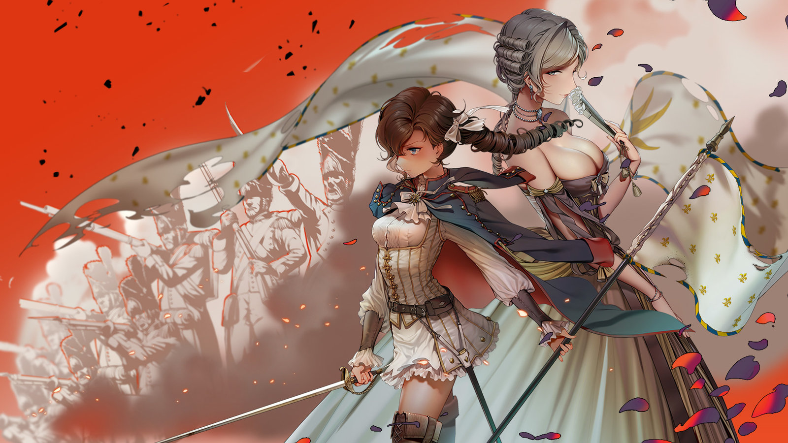 国产战棋游戏《圣女战旗》steam页面正式公布,预计2019年春季发售