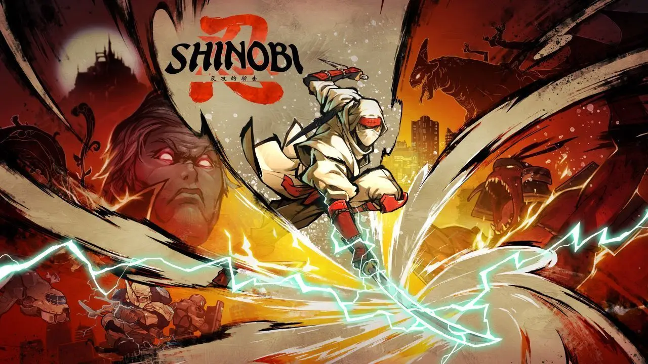 笔锋添彩，无尽一刀《SHINOBI 反攻的斩击》公布新关卡“涅奥城”宣传PV