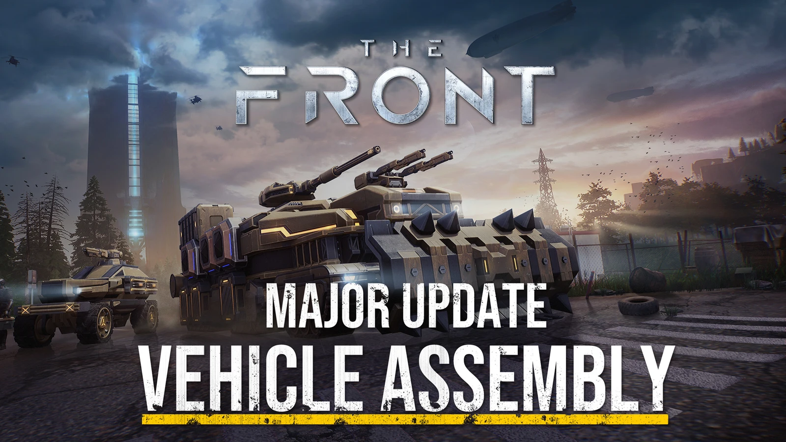 《The Front》重大更新上线，载具拼装实机宣传片正式发布