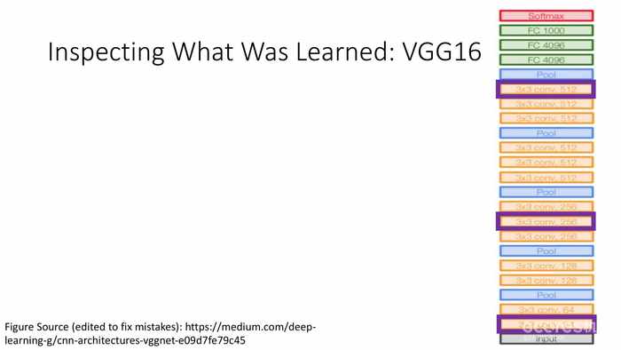 观察VGG16模型是如何学习的