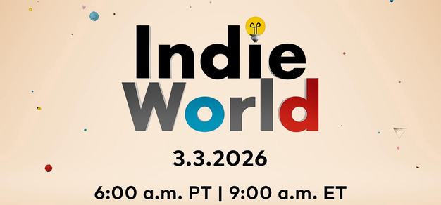 任天堂新一期“Indie World”独立游戏发布会将于3月3日22:00举办
