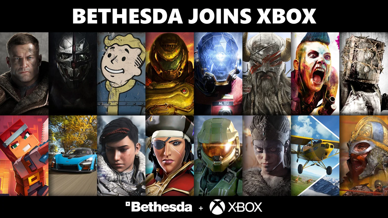 Bethesda 正式加入 Xbox，未来将发布 Xbox 独占游戏