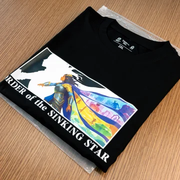 分享+点赞 即有机会获得纪录片同款黑色《沉星之序》T恤
