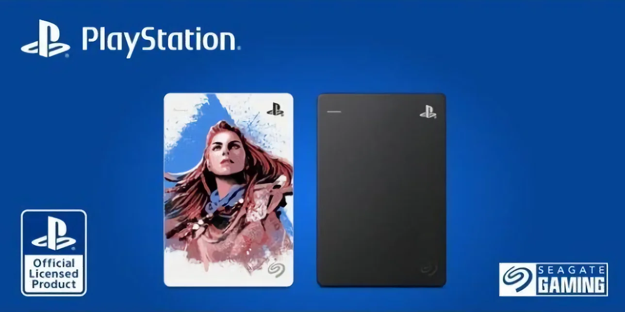 希捷宣布PlayStation专属外置游戏硬盘，《地平线：西之绝境》限量版即将发售
