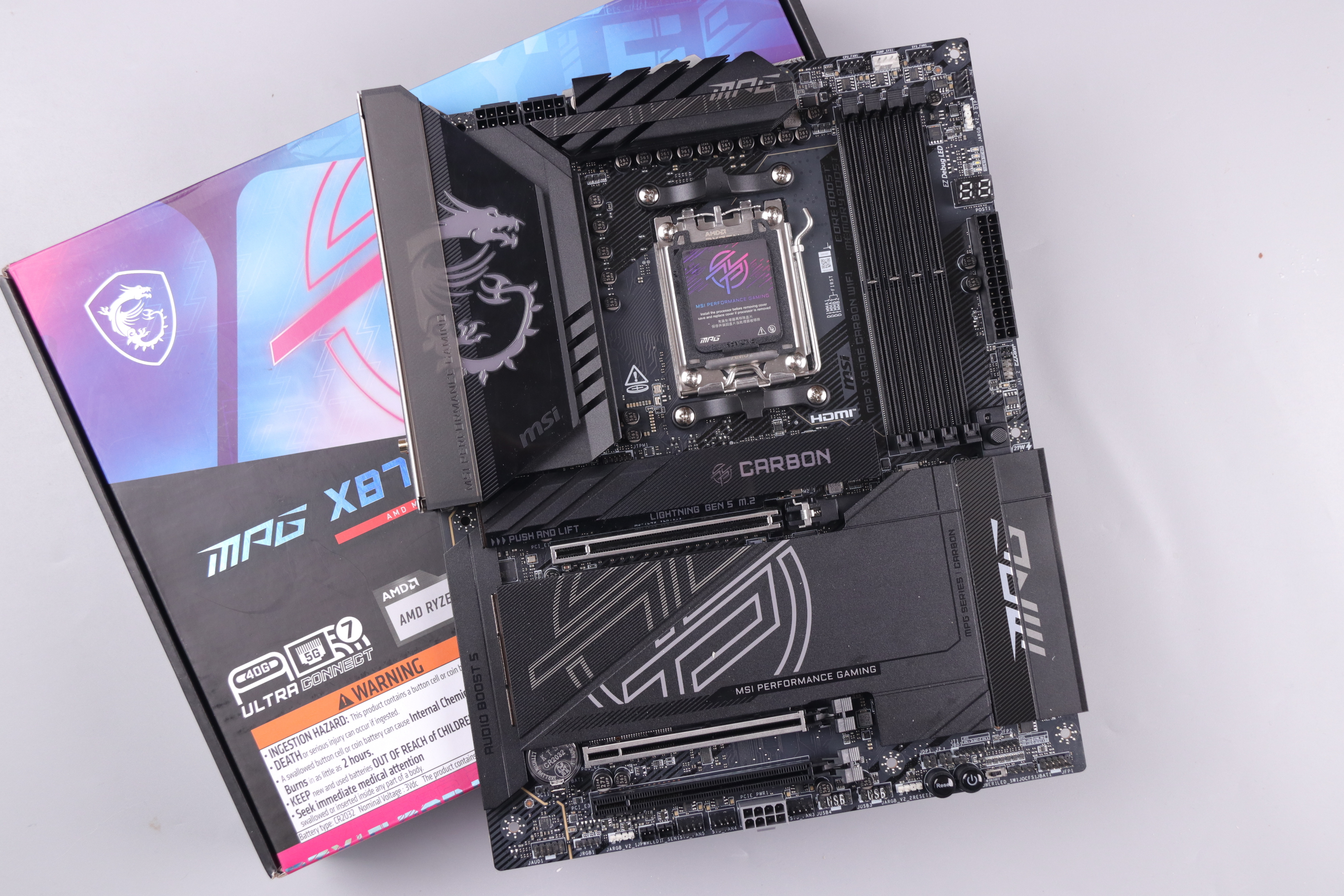 9800X3D有多强？微星MPG X870E暗黑主板装机分享