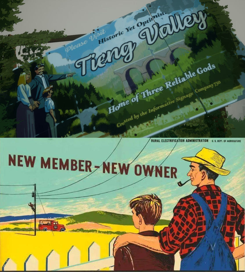 遊戲海報與美國20世紀中葉海報風格對比