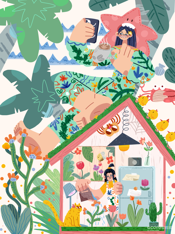 可爱插画在哪里 全都藏在你梦里 可爱插画在哪里 全都藏在你梦里