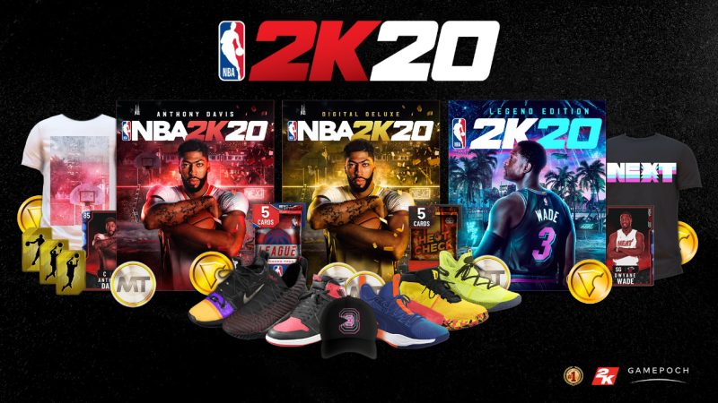 国行《NBA 2K20》价格公布，实体标准版299元