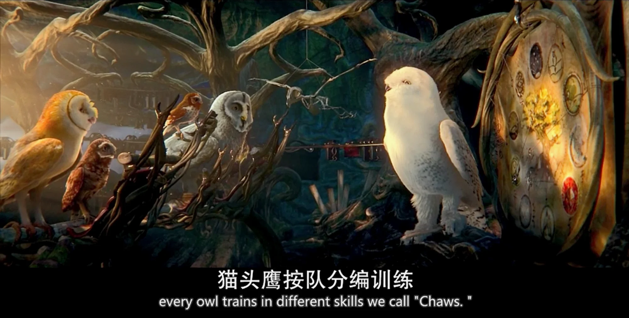 其中便包括追踪，导航，气象分析，搏斗等分队
