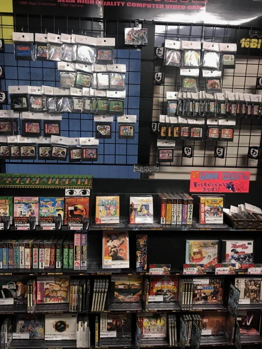 Game Gear的卡带在国内很少见