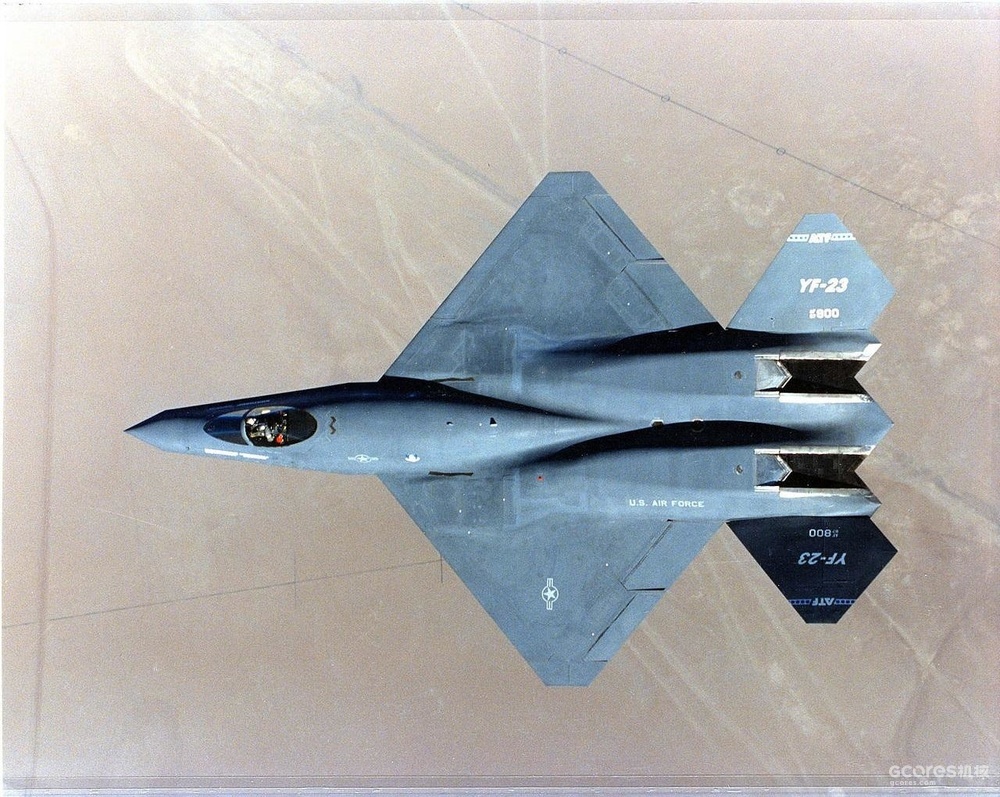 YF-23 很多人心中“真正的四代机”