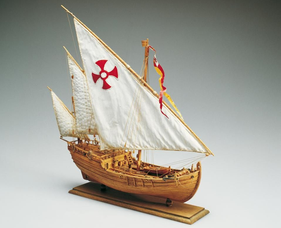 卡拉维尔帆船模型