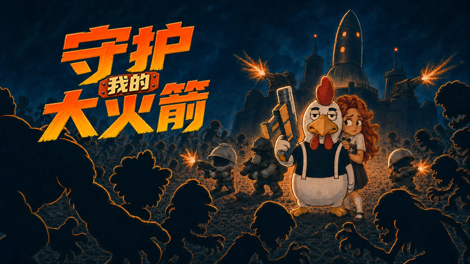 8月14日上线！《守护我的大火箭》准备起飞🚀