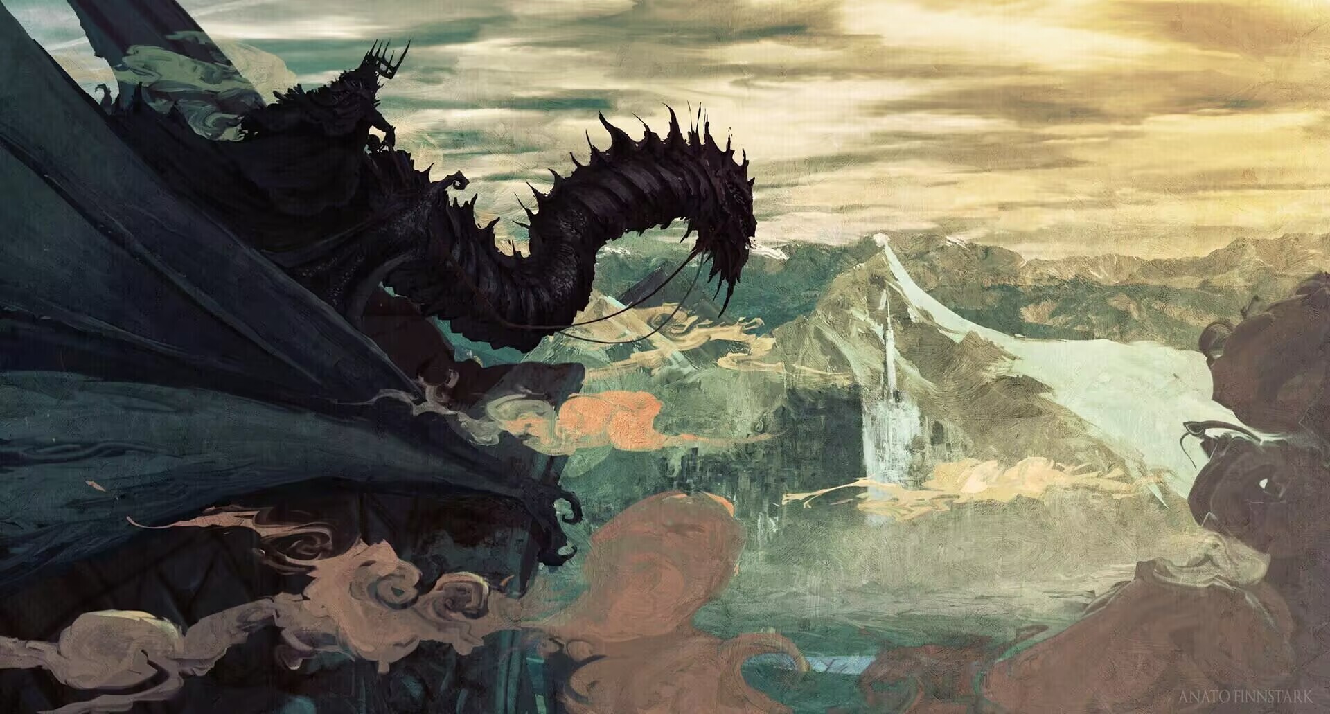 【奇幻】龙巫师的业火(1-5)精校这亘古的憎恨不分你我……