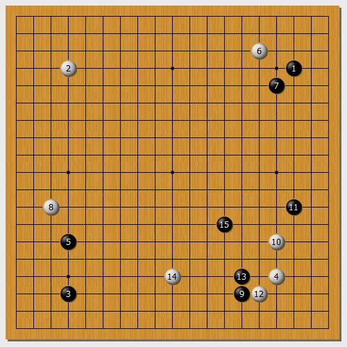最近杨鼎新和申真谞在26届LG杯世界棋王赛的实战