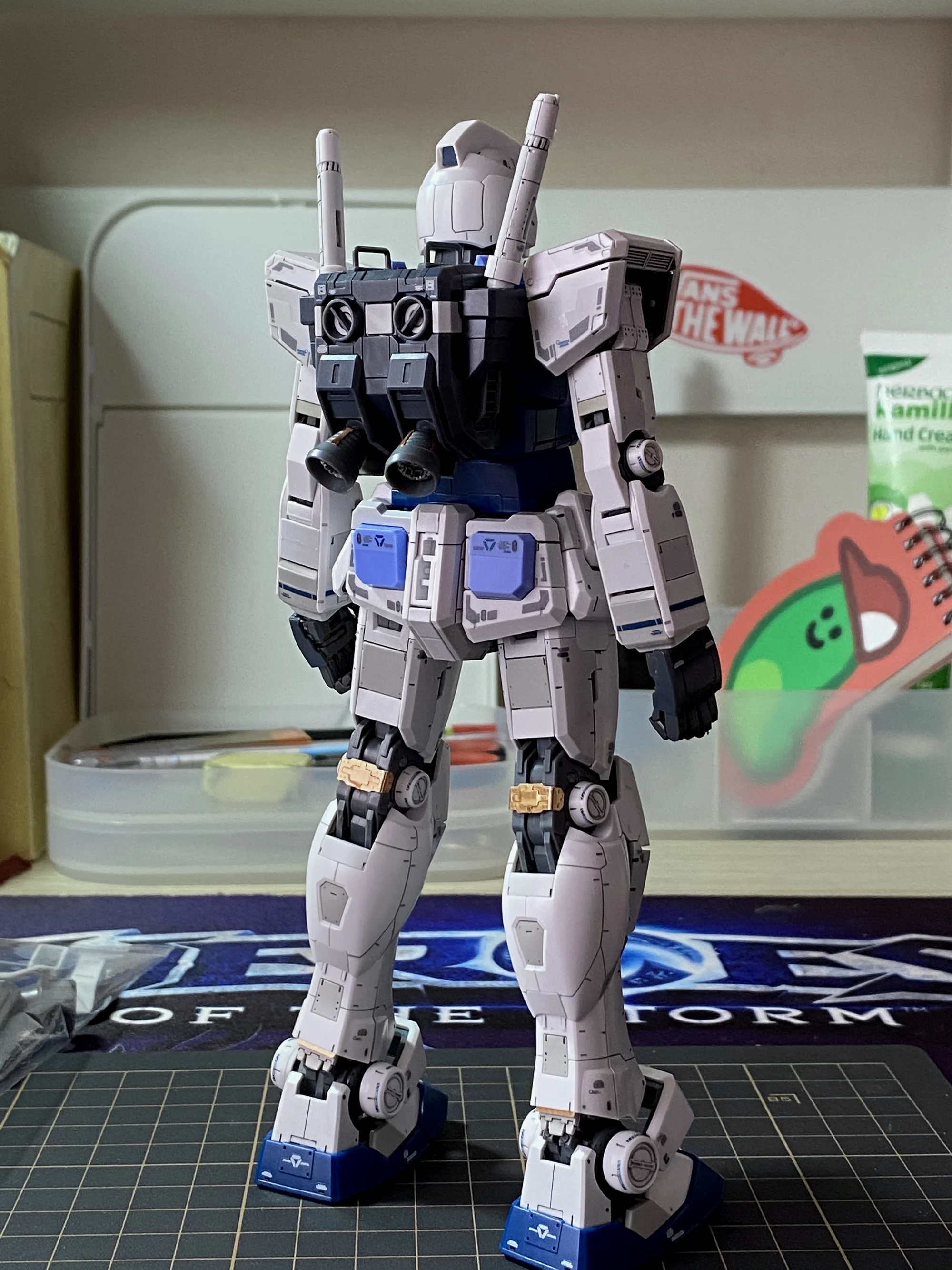 背面
