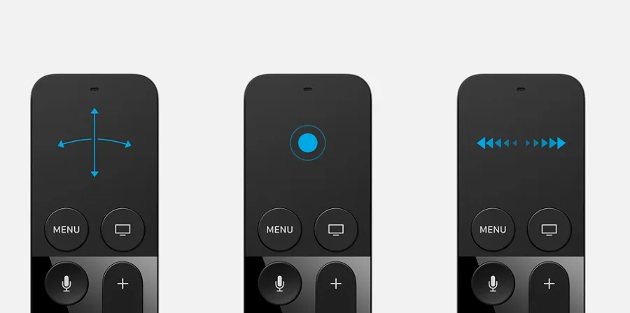 目前Apple TV的遥控器相比主流手柄还过于简单