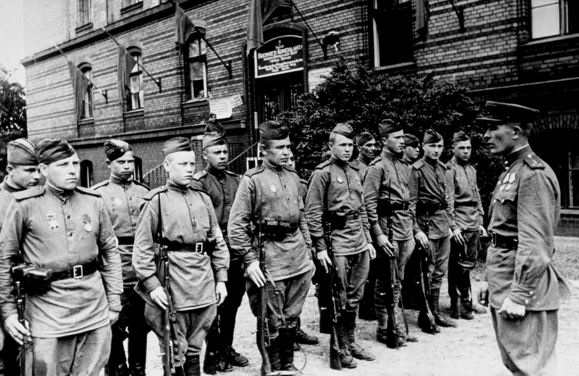 白俄罗斯第1方面军在德国，1945年。