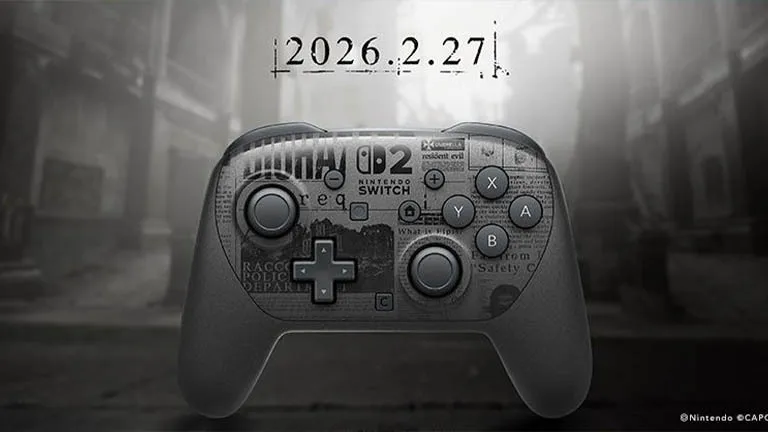 卡普空揭晓《生化危机：安魂曲》NS2 Pro手柄及amiibo