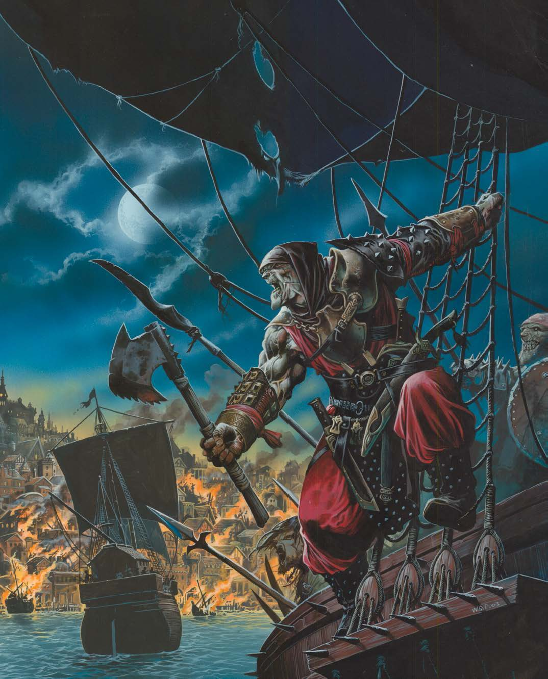 野蛮人的入侵只是这座冒险之城最近一次面临的威胁。尽管许多人丧生，许多财产被破坏，但自由港还是取得了最终的胜利。