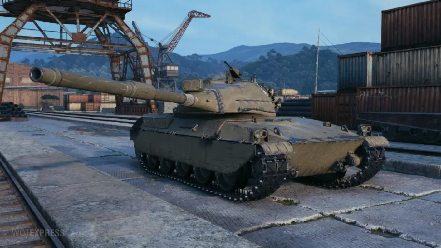 WG官方公佈的AMBT坦克外觀