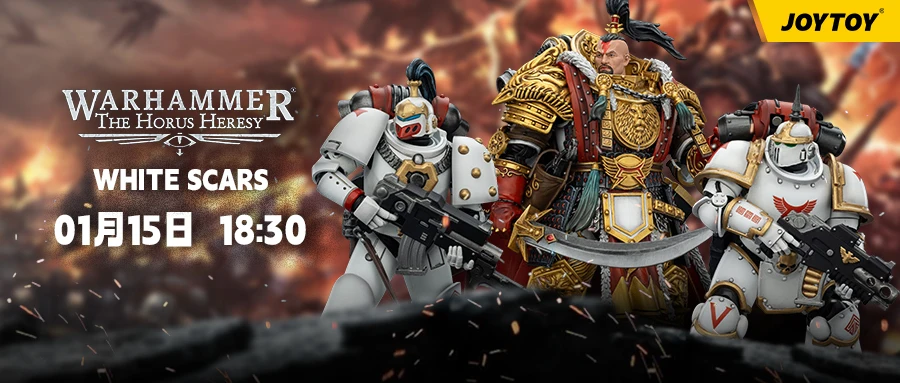 JOYTOY战锤新品公布：白疤基因原体可汗参战