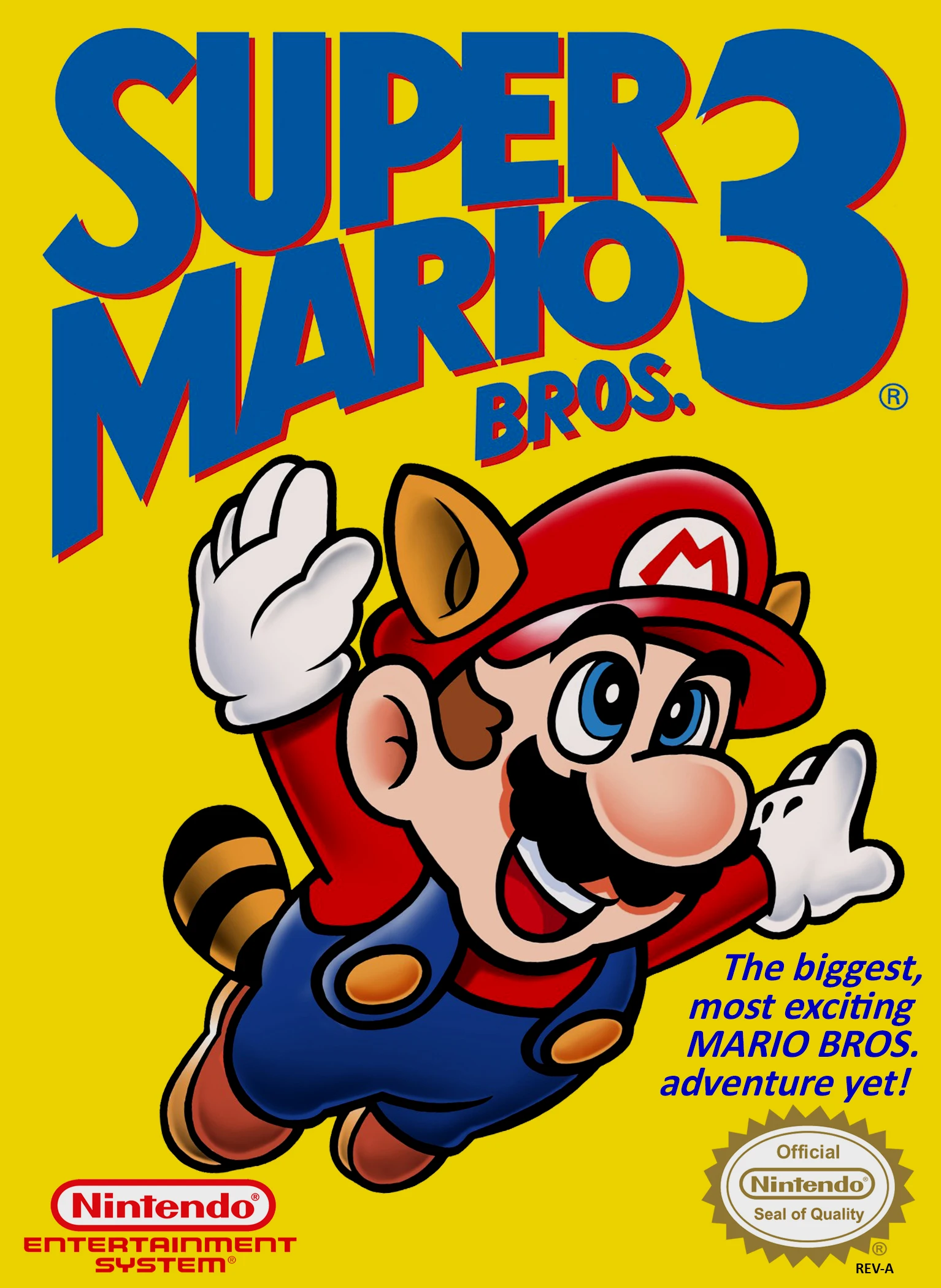 超级马里奥兄弟3(Super Mario Bros. 3)   FC/NES  1988年