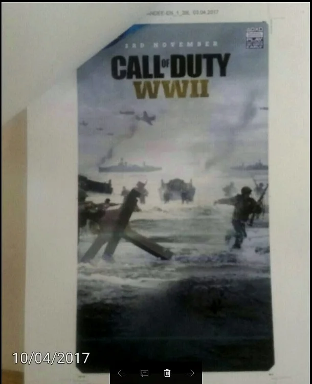 泄露的海报，显示游戏将于11月3日发售