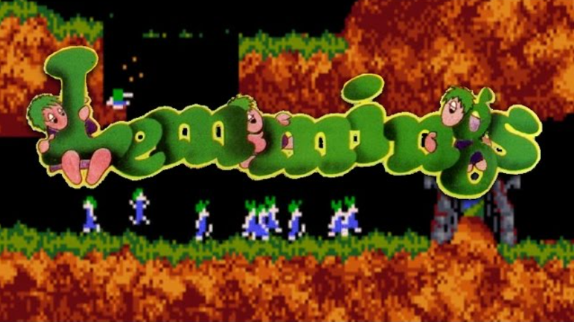 1991年DMA发行游戏《百战小旅鼠》（Lemmings）