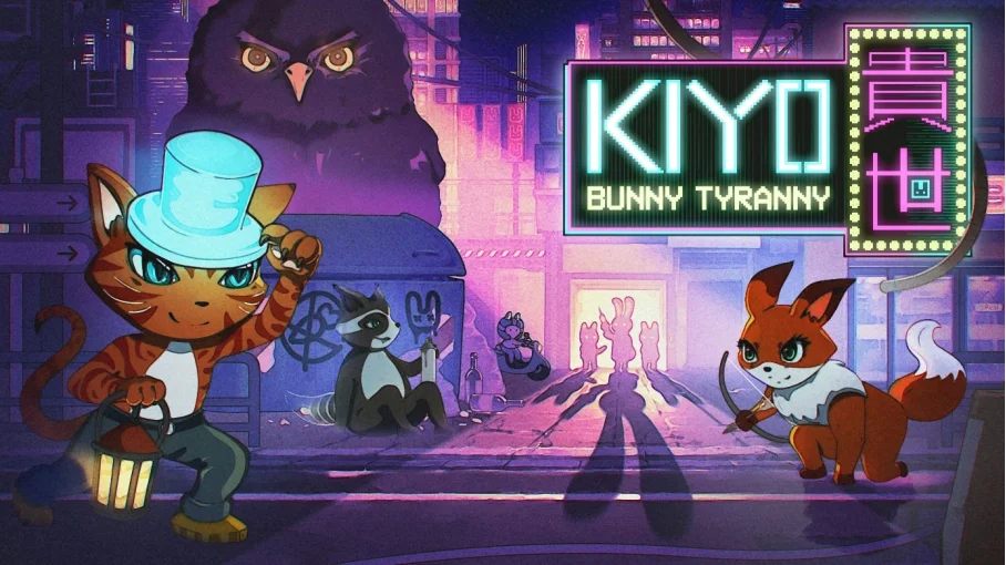 获奖潜行动作冒险游戏《KIYO - Bunny Tyranny》将于6月25日登陆PC与Nintendo Switch