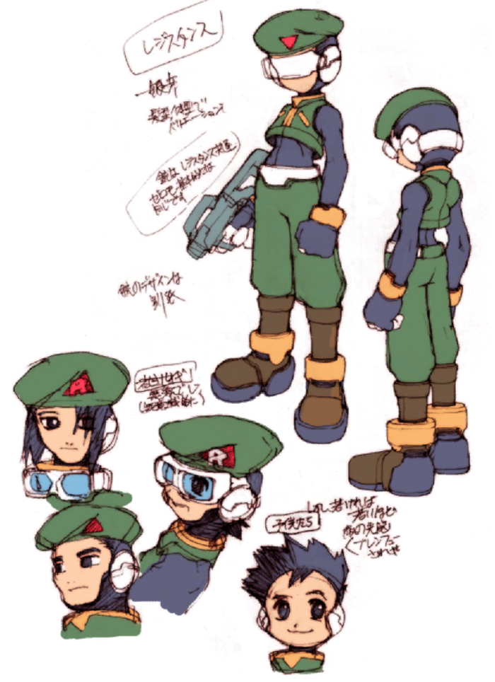 从官方设定稿聊聊《洛克人Zero》系列的基础设定(其一) 从官方设定稿聊聊《洛克人Zero》系列的基础设定(其一)