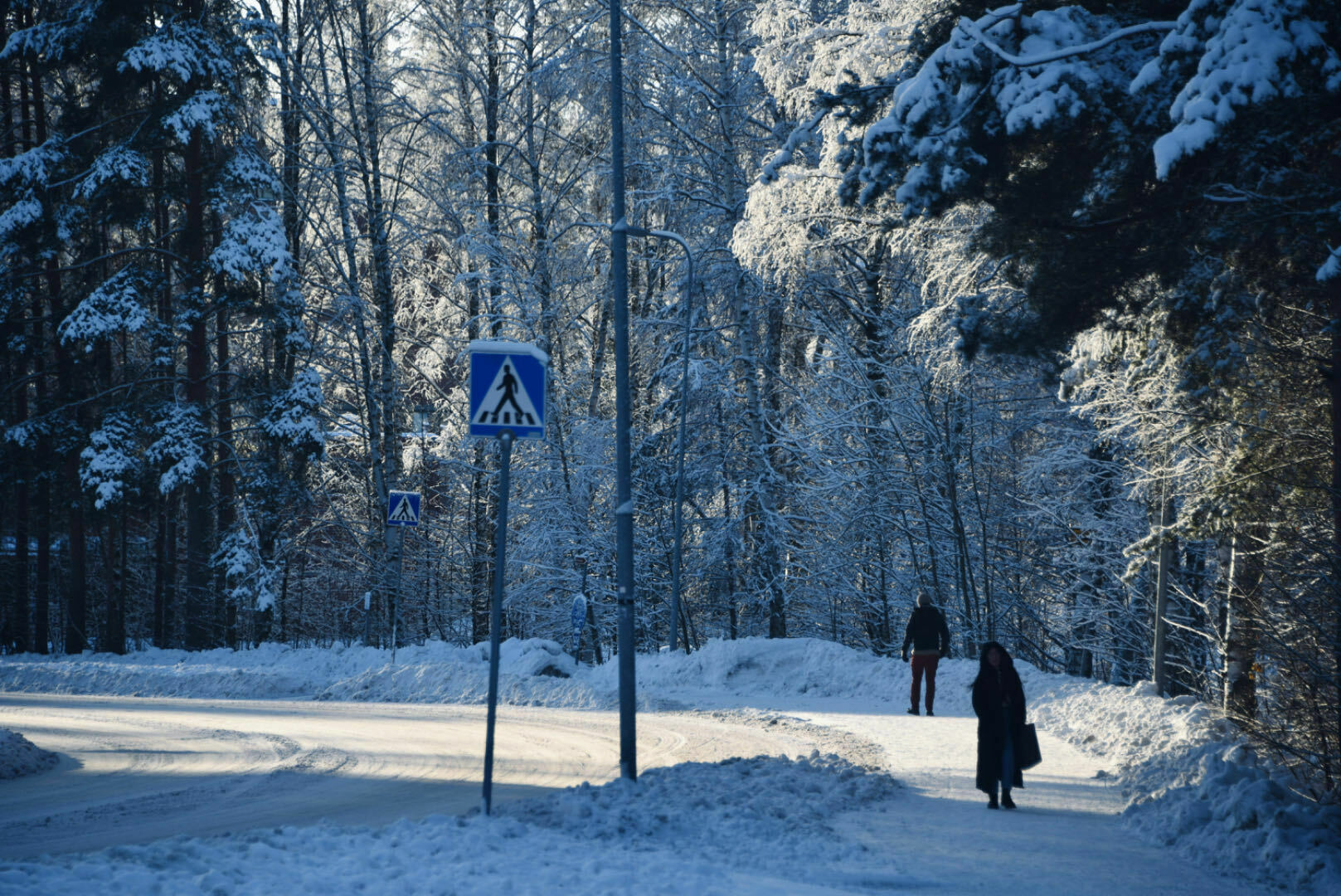 以芬兰的大雪结束