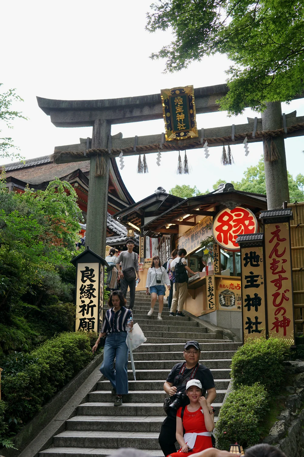 地主神社，很多番剧都有这个画面