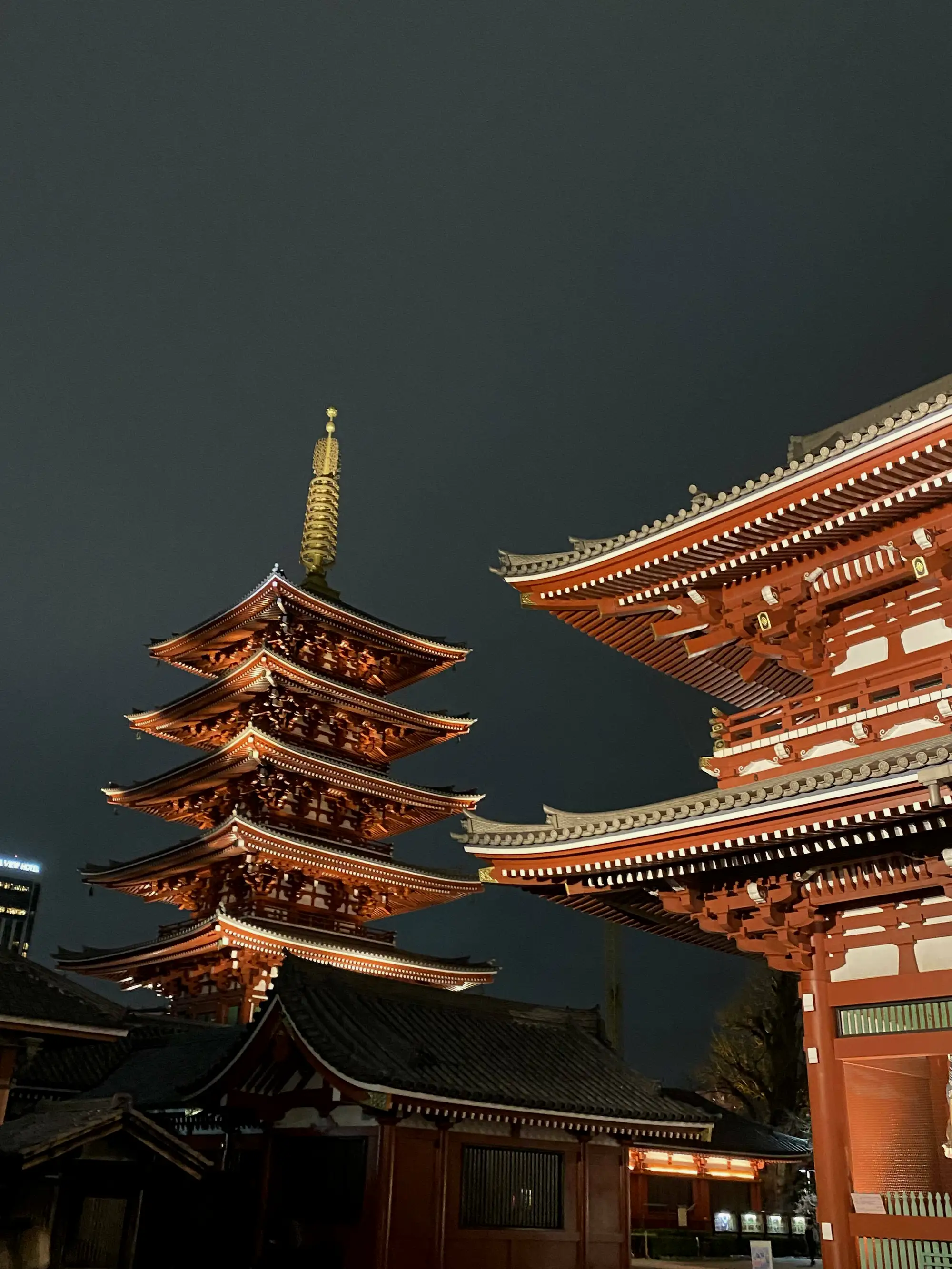 夜游浅草寺