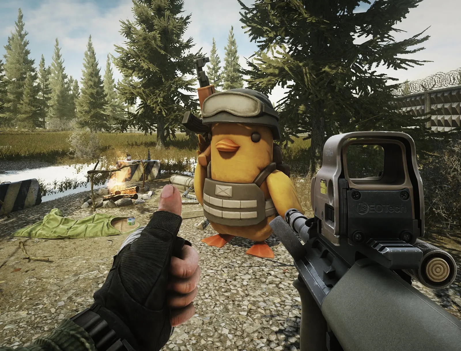 猎鸭？与鸭子并肩作战？《塔科夫x鸭科夫》联动于今日下午3点更新