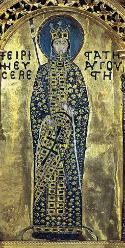 伊琳娜女皇像，自威尼斯，画于10世纪