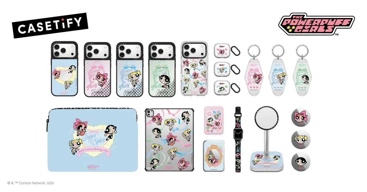 CASETiFY 再度携手飞天小女警推出联名系列，释放属于你的超能力！