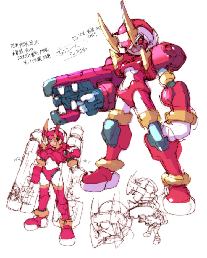 从官方设定稿聊聊《洛克人Zero》系列的基础设定(其一) 从官方设定稿聊聊《洛克人Zero》系列的基础设定(其一)