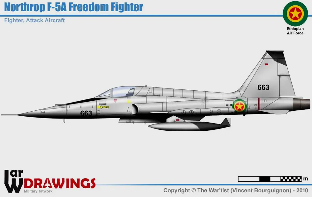 埃塞俄比亚空军的F-5A