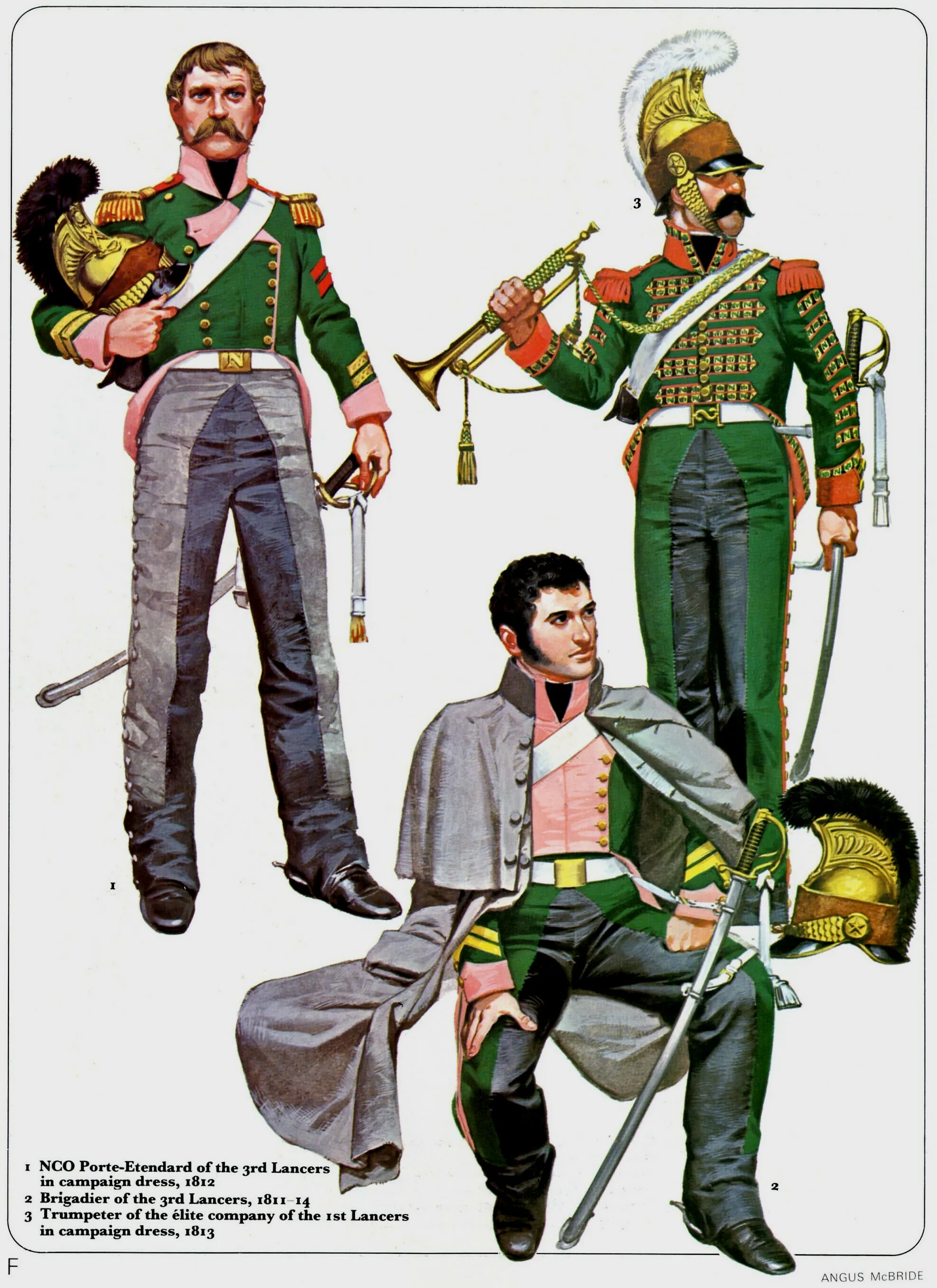 法国枪骑兵的着装