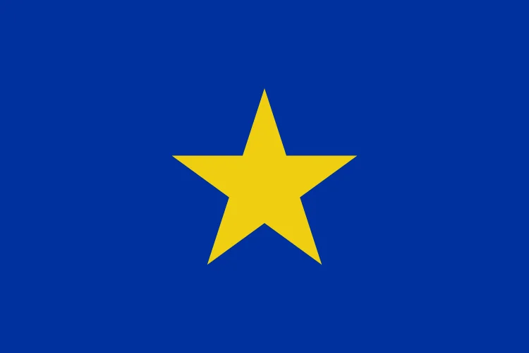 刚果自由国国旗