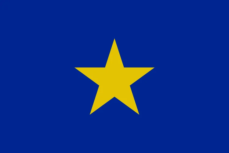 刚果自由国国旗