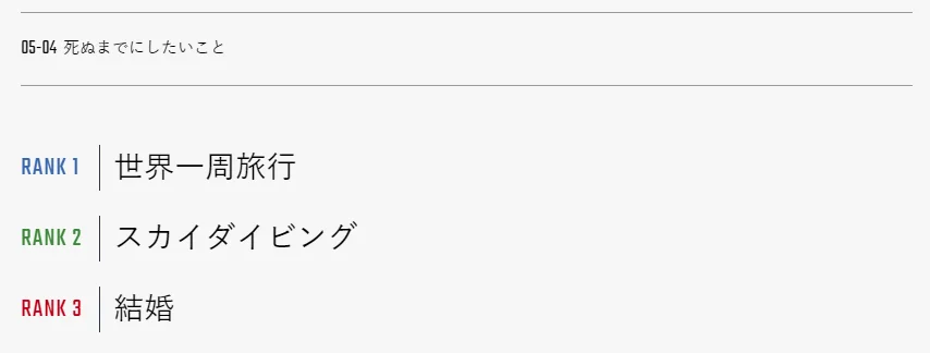 死之前一定要做的事