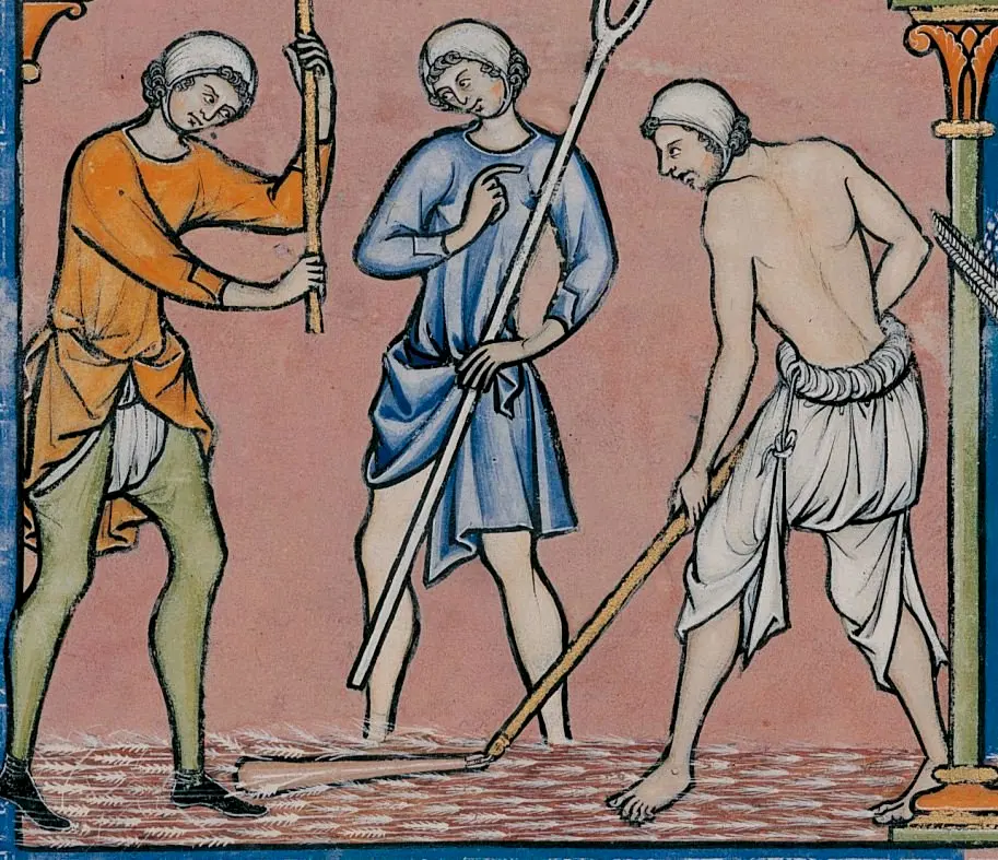摩根圣经中的内裤，创作于13世纪